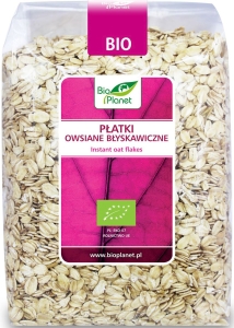 9235PŁATKI OWSIANE BŁYSKAWICZNE BIO 600 g - BIO PLANET-1