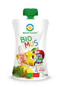 8881MUS ANANASOWO - BANANOWO - JABŁKOWY BIO 90 g - BIO FOOD-1