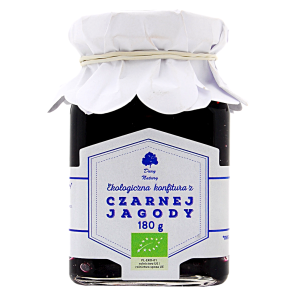 9278KONFITURA Z CZARNEJ JAGODY BIO 180 g - DARY NATURY-1