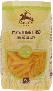 8817MAKARON (KUKURYDZIANO - RYŻOWY) PENNE BEZGLUTENOWY BIO 250 g - ALCE NERO-1