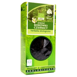 9092HERBATKA OWOC BORÓWKI CZERNICY BIO 100 g - DARY NATURY-1