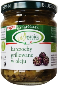 8852KARCZOCHY GRILLOWANE W OLEJU SŁOIK BIO 190 g - BIO ORGANICA ITALIA (BIORGANICA NUOVA)-1