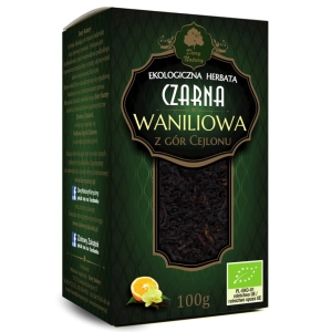 8981HERBATA CZARNA WANILIOWA BIO 100 g - DARY NATURY-1