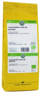 9420CHILI (PIEPRZ CAYENNE) BIO 500 g - HORECA (LEBENSBAUM)-1