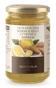 8781MARMOLADA Z CYTRYN Z IMBIREM BIO 360 g - AGRISICILIA-1