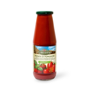 9536PRZECIER POMIDOROWY PASSATA Z BAZYLIĄ BIO 680 g - LA BIO IDEA-1
